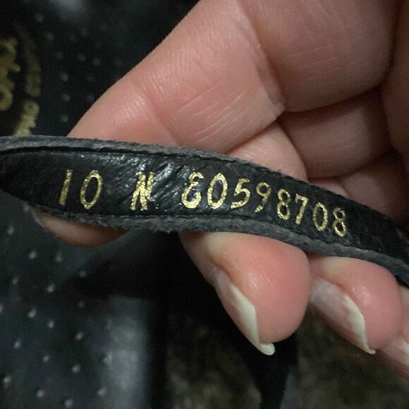 SAS black patent leather wedge sandals size 10 N - Picture 11 of 11